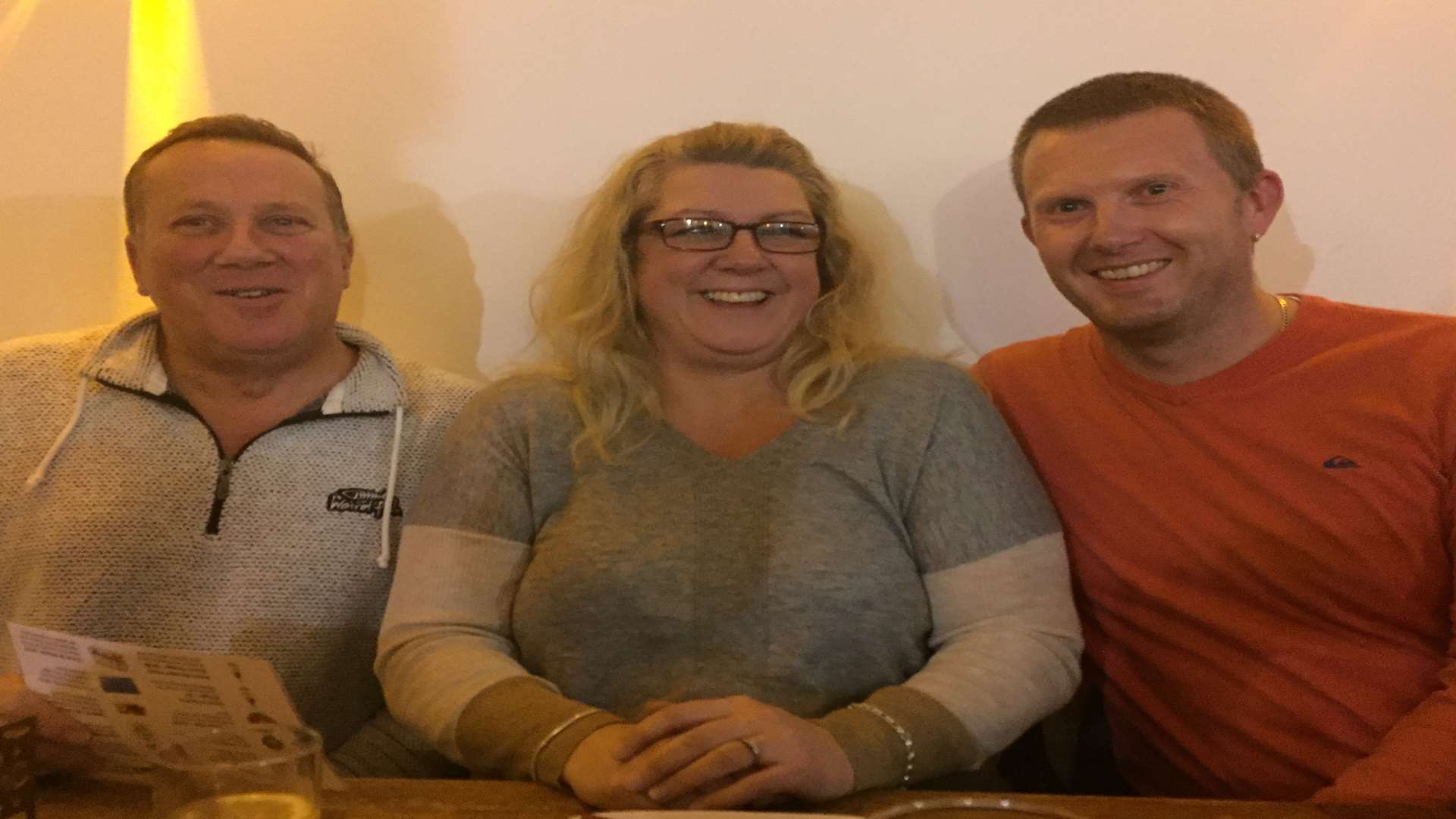 Michael Bunn, 57, Ruth Clist, 48, and Luke Rouse, 38, have become good friends