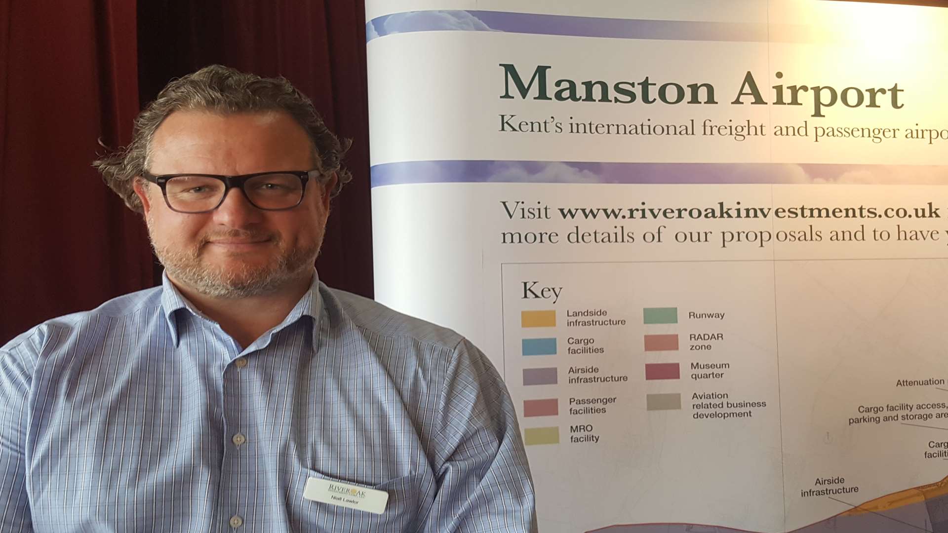 RiverOak partner and lead manager on Manston Airport project Niall Lawlor