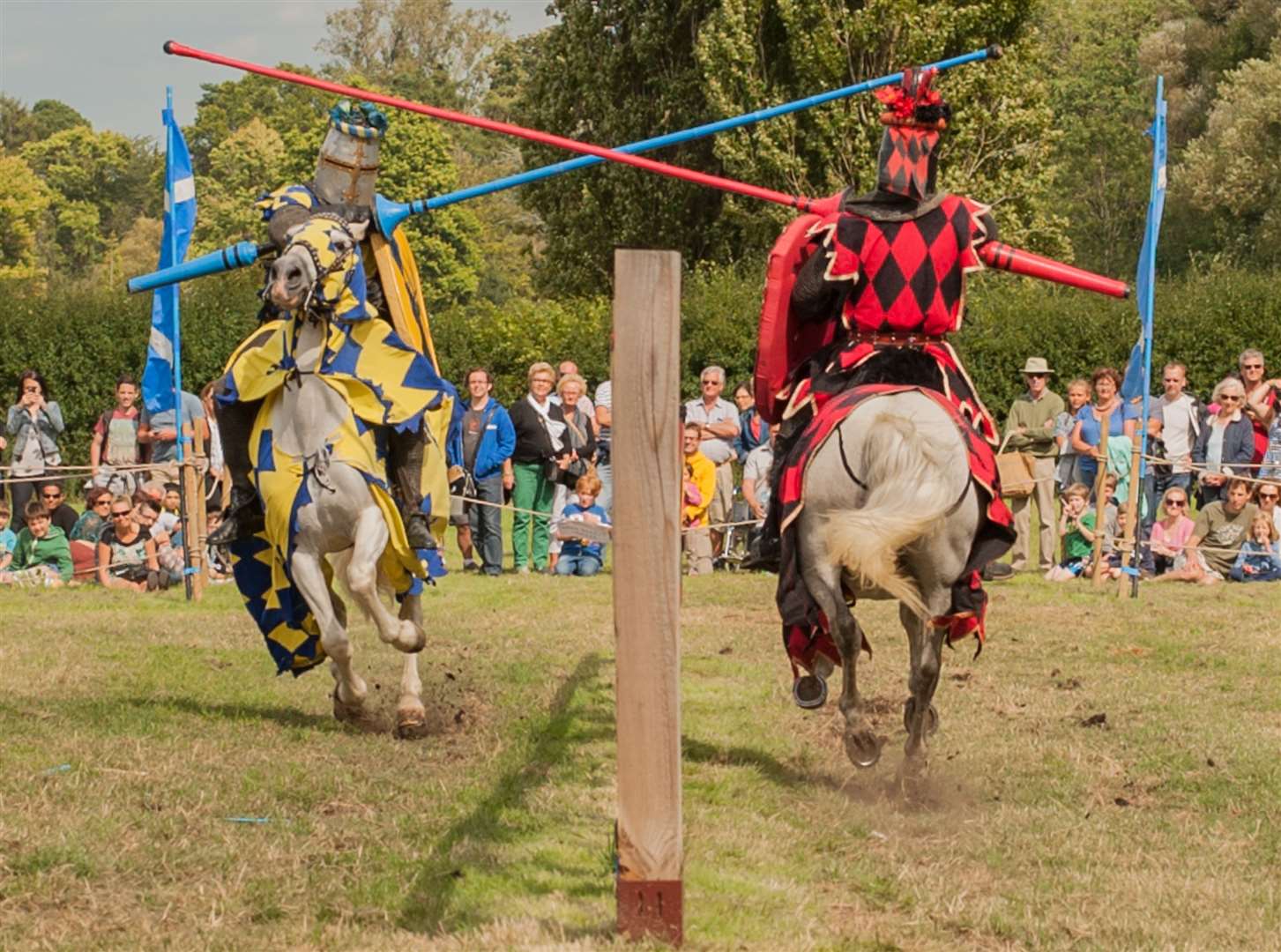 Jousting tournaments will be taking place at Hever Castle