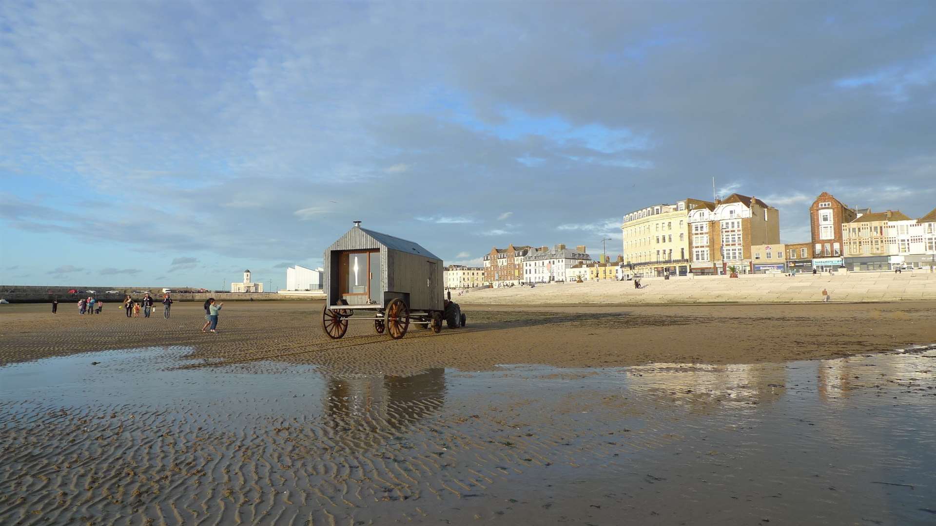 Once finished, the machine will feature on Margate beach. Picture: Re-Works Studio Ltd