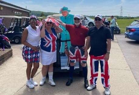 Southern Valley Golf Club, Gravesend, held a Jubilee golf scramble. Picture: Diane Marsh