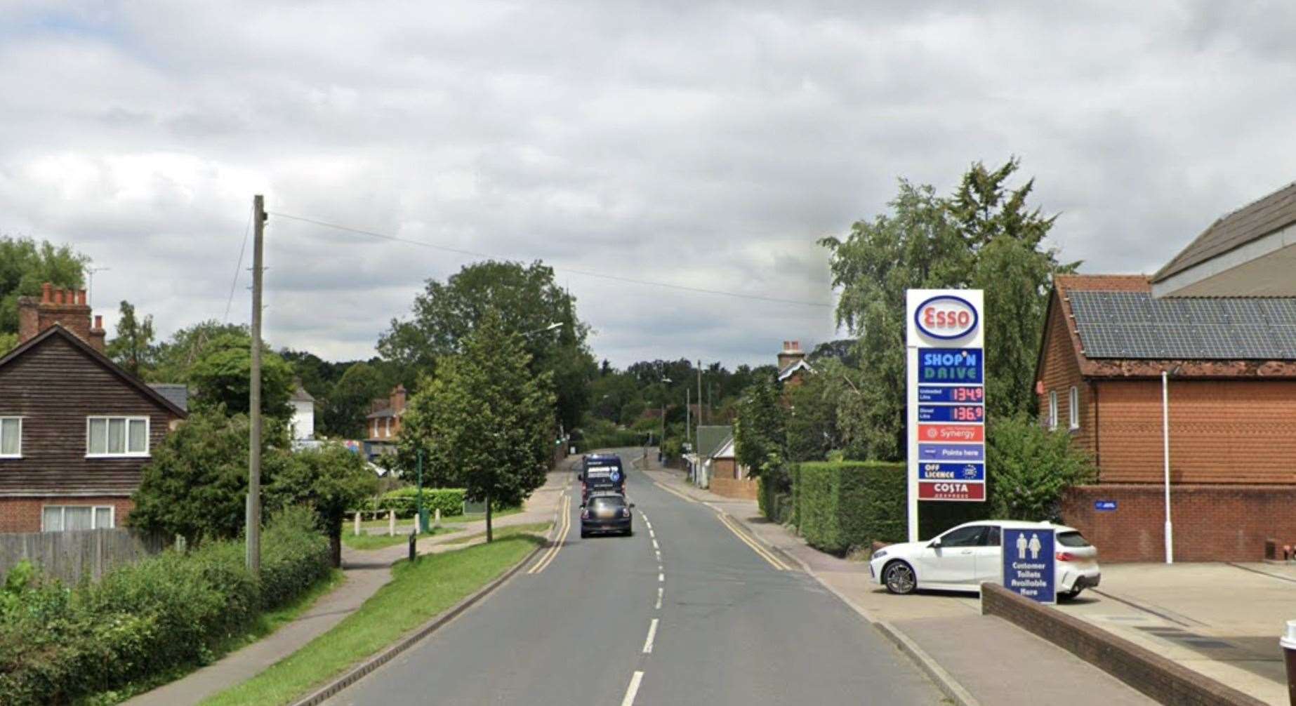 Residents in St Michaels near Tenterden are affected. Photo: Google