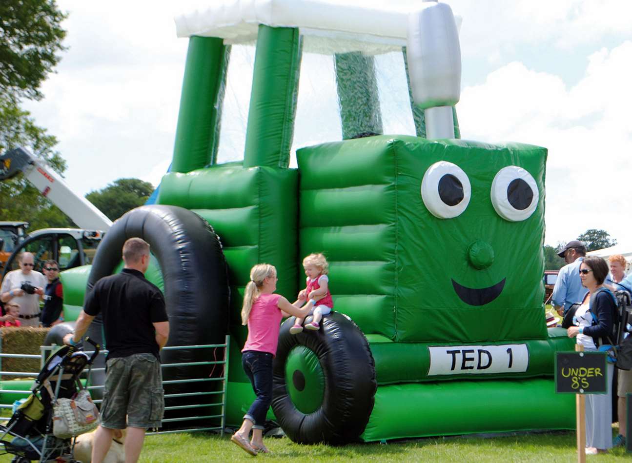 Tractor Ted will be delighting younger visitors to the Kent County Show