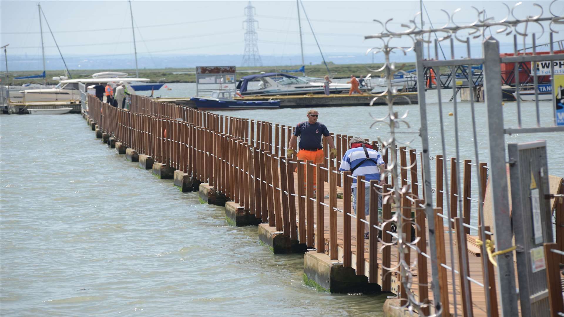 The all-tide landing at Queenborough