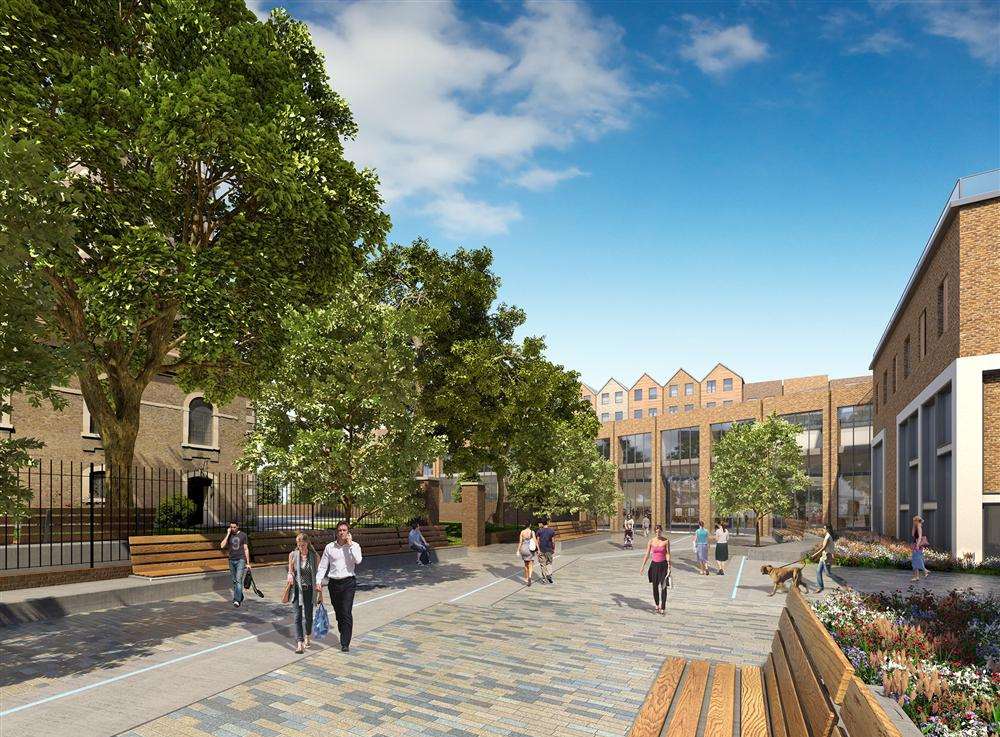 How the Heritage Quarter in Gravesend could look