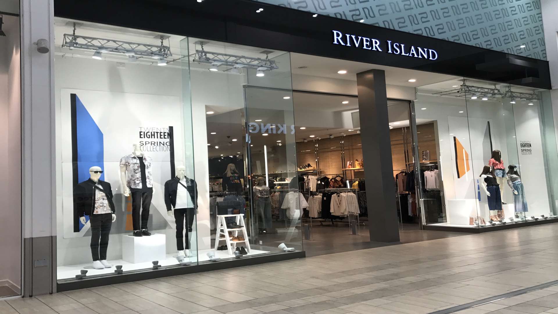 The River Island store in County Square
