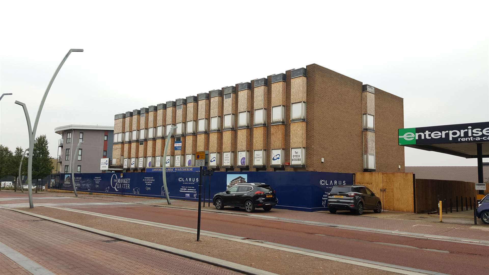 The site in Godinton Road is set to be developed after Christmas