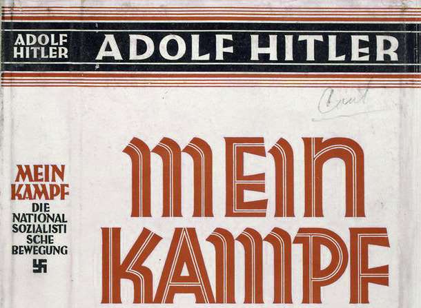 Mein Kampf. Picture: Wiki Commons.