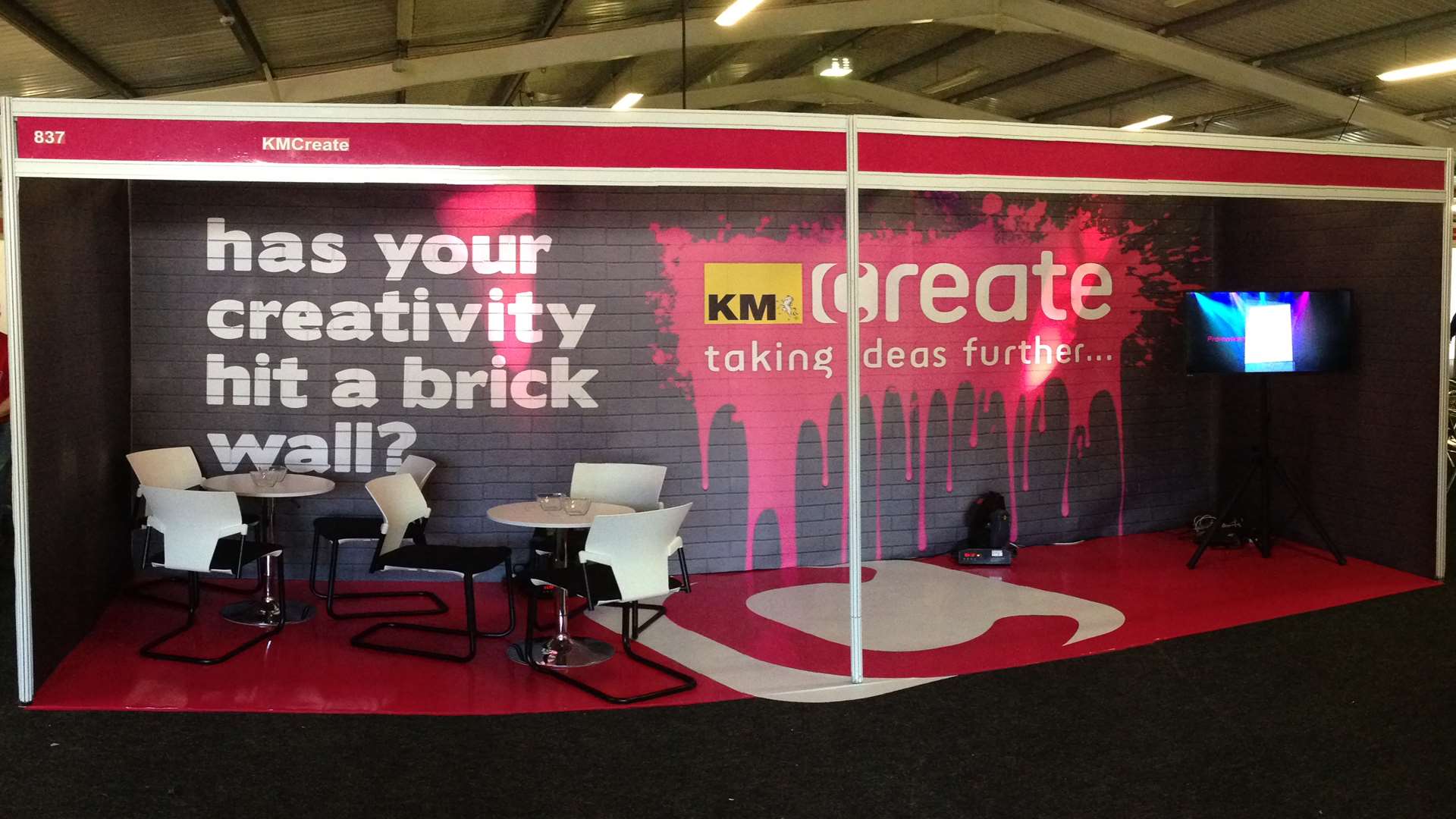 Look out for the KMCreate stand at Kent 2020 Vision Live