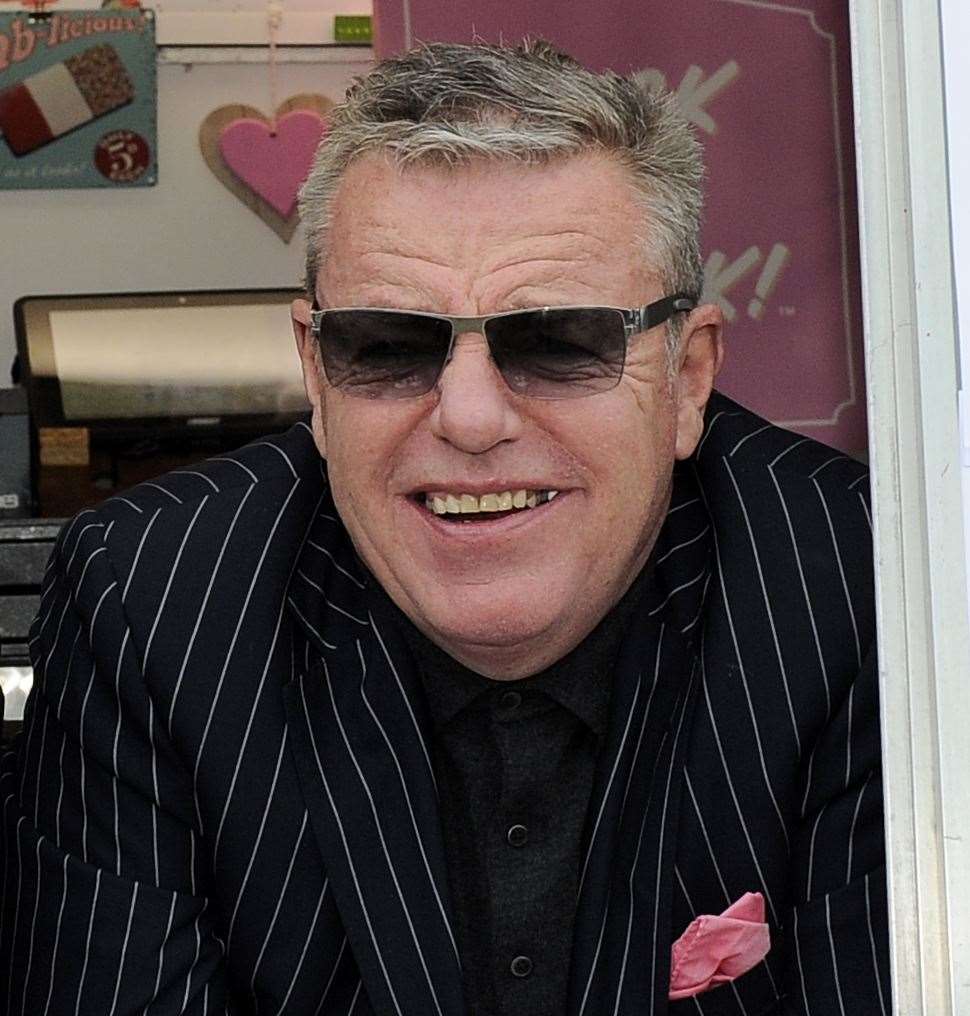 Evan says the book is inspired by Suggs' mum, who he worked with during his 30-year police career in London