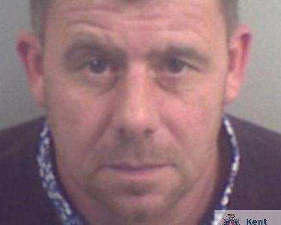 Darren Ellis raped a young girl several years ago and has been jailed for 11 years. Picture: Kent Police