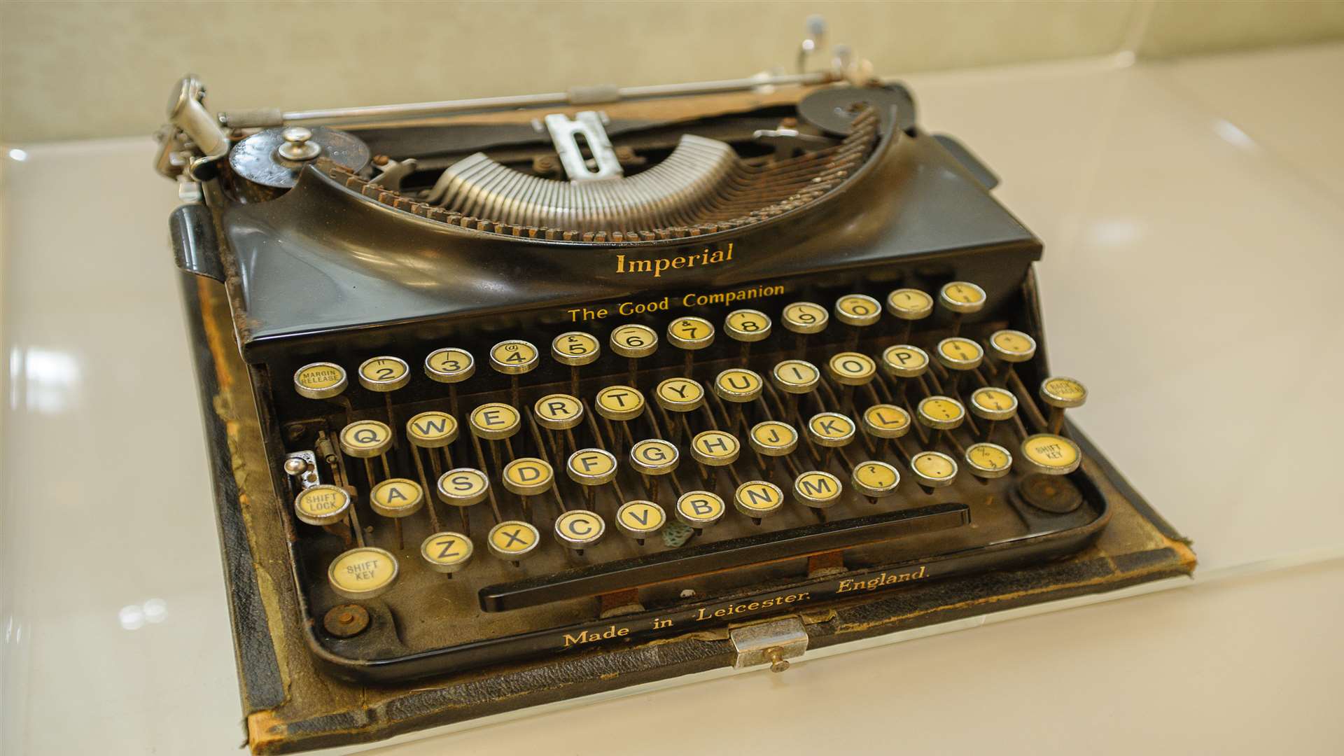 Enid Blyton's typewriter is at the exhibition