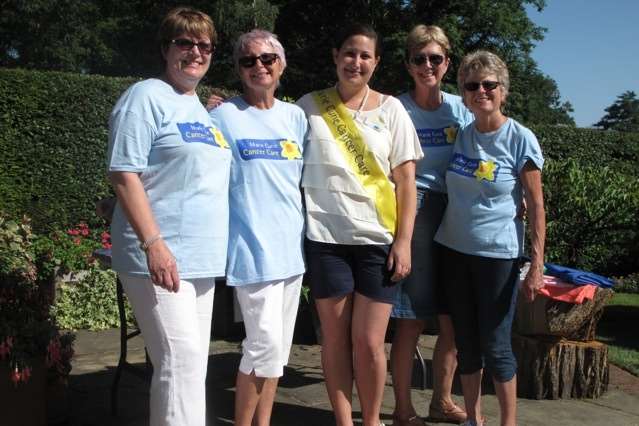 Sevenoaks fundraisers have a bloomin good time for Marie Curie nurses
