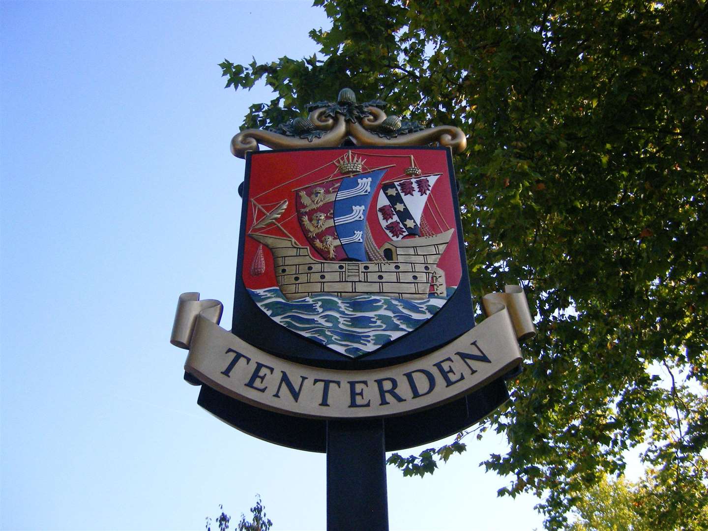 The family live in Tenterden
