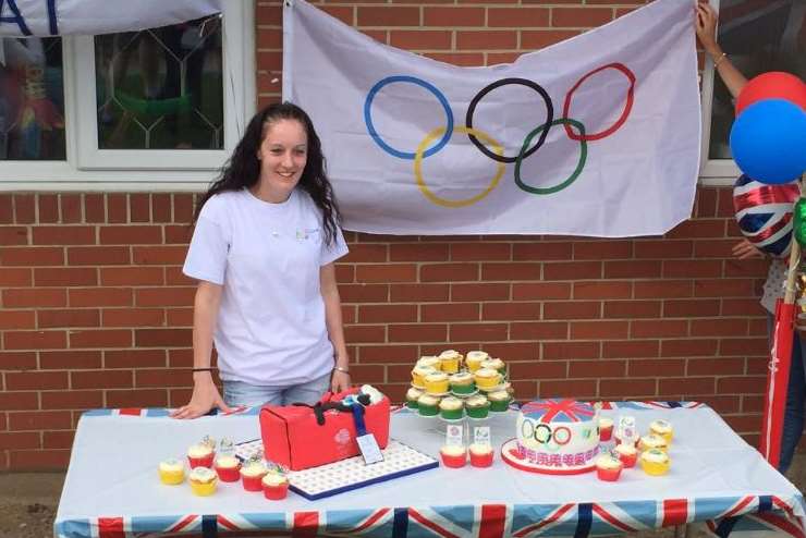 Send off party for Walderslade trampolinist Kat Driscoll