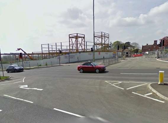 The former Waitrose site in Sir Bernard Paget Avenue, Ashford in 2009. Picture: Google Street View