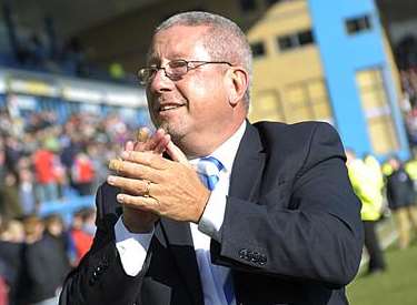 Gillingham chairman Paul Scally Picture: Barry Goodwin