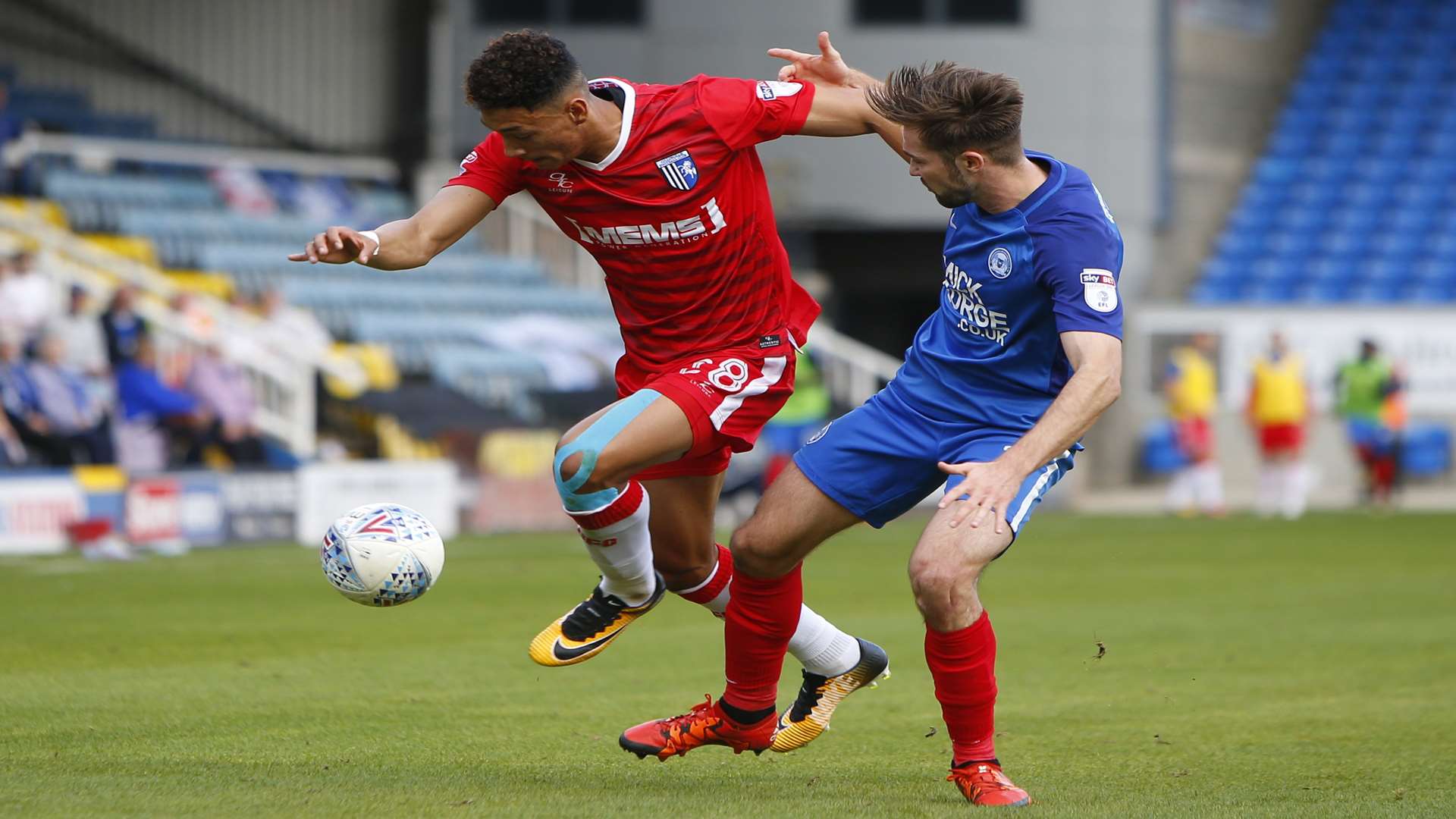 Sean Clare skips a Peterborough challenge Picture: Andy Jones