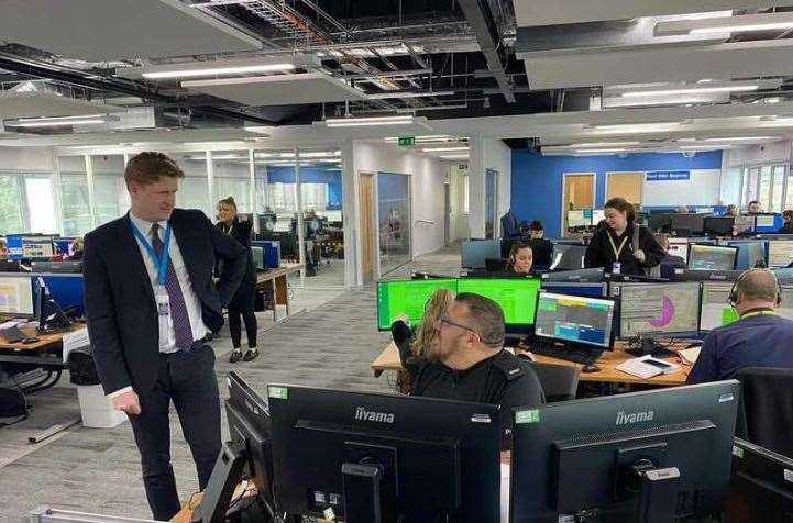 Matthew Scott visits the new control room at Coldharbour