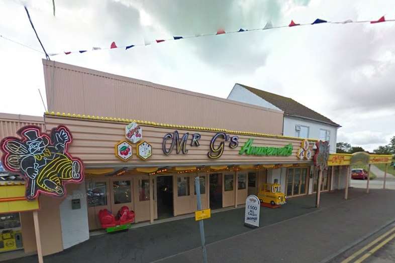 Mr G's Amusements was robbed. Picture: Google Street View