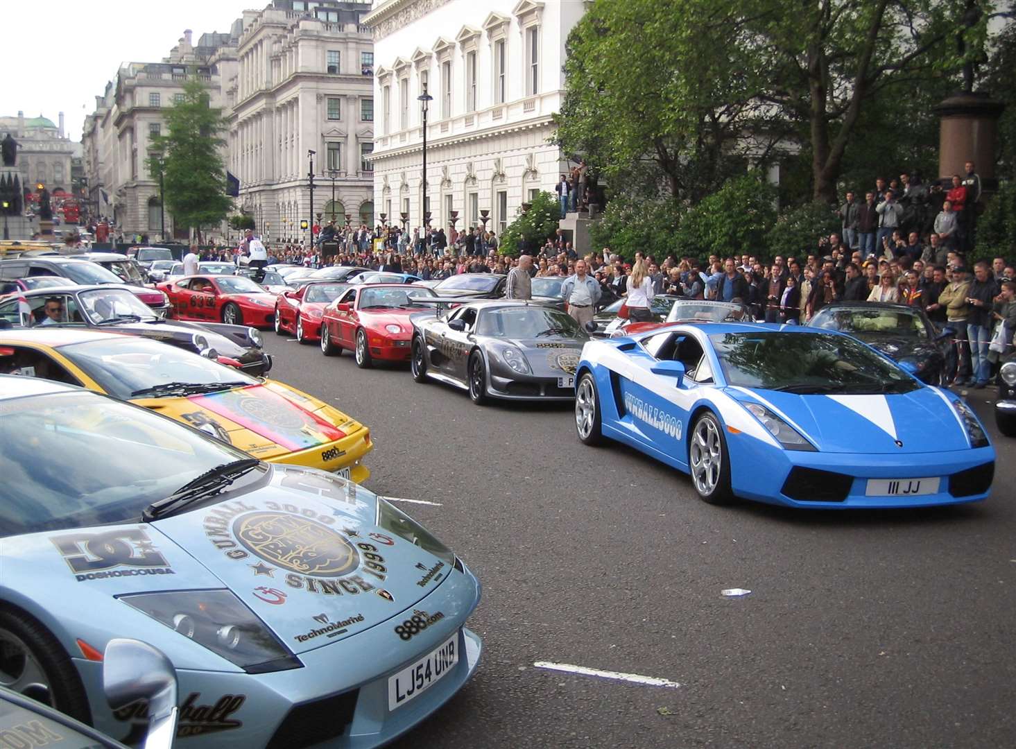 The London launch event in 2005 attracted a huge crowd