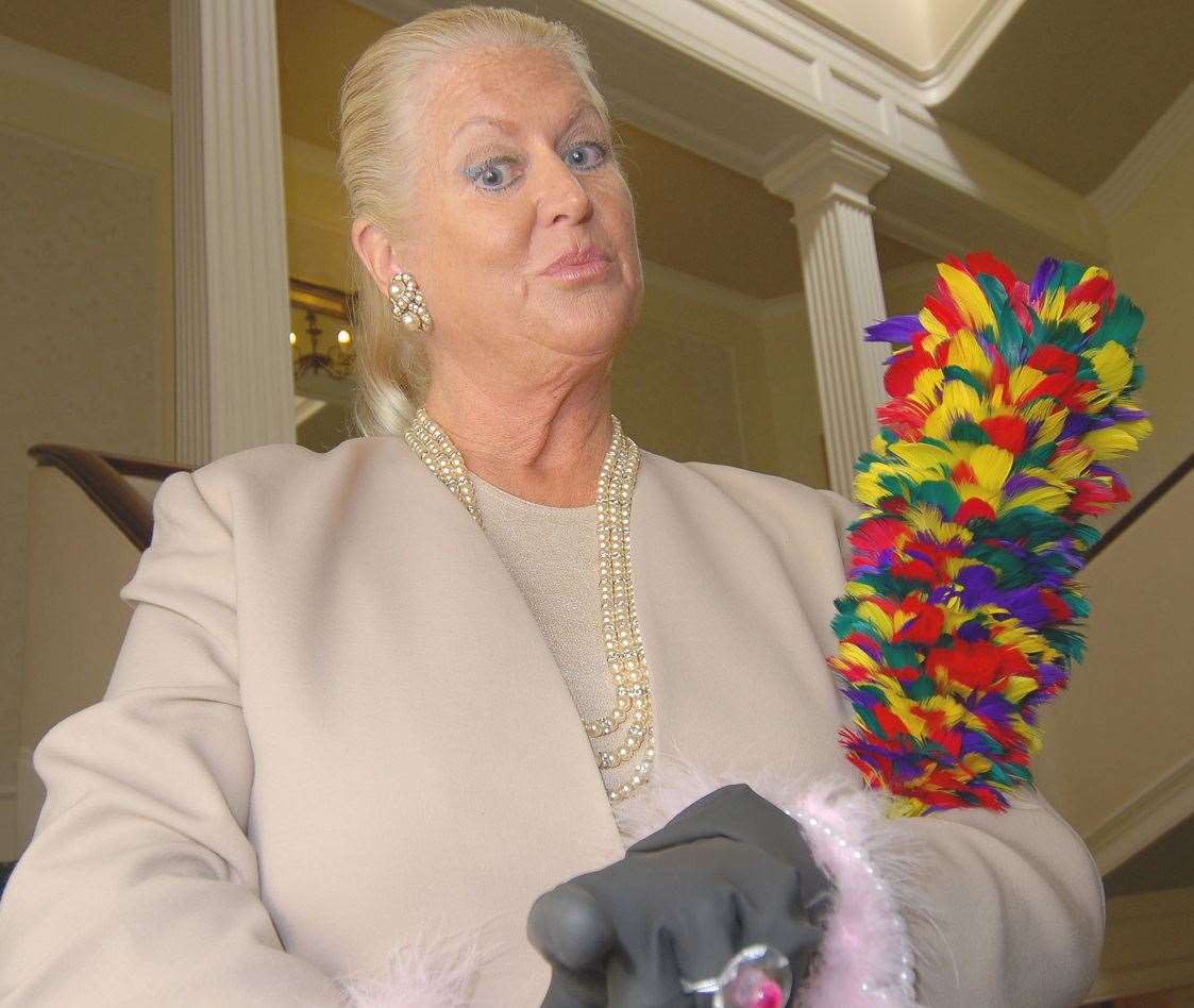 TV's Kim Woodburn is set to be in the line up at Canterbury Pride this year. Picture courtesy: Rachel Knight