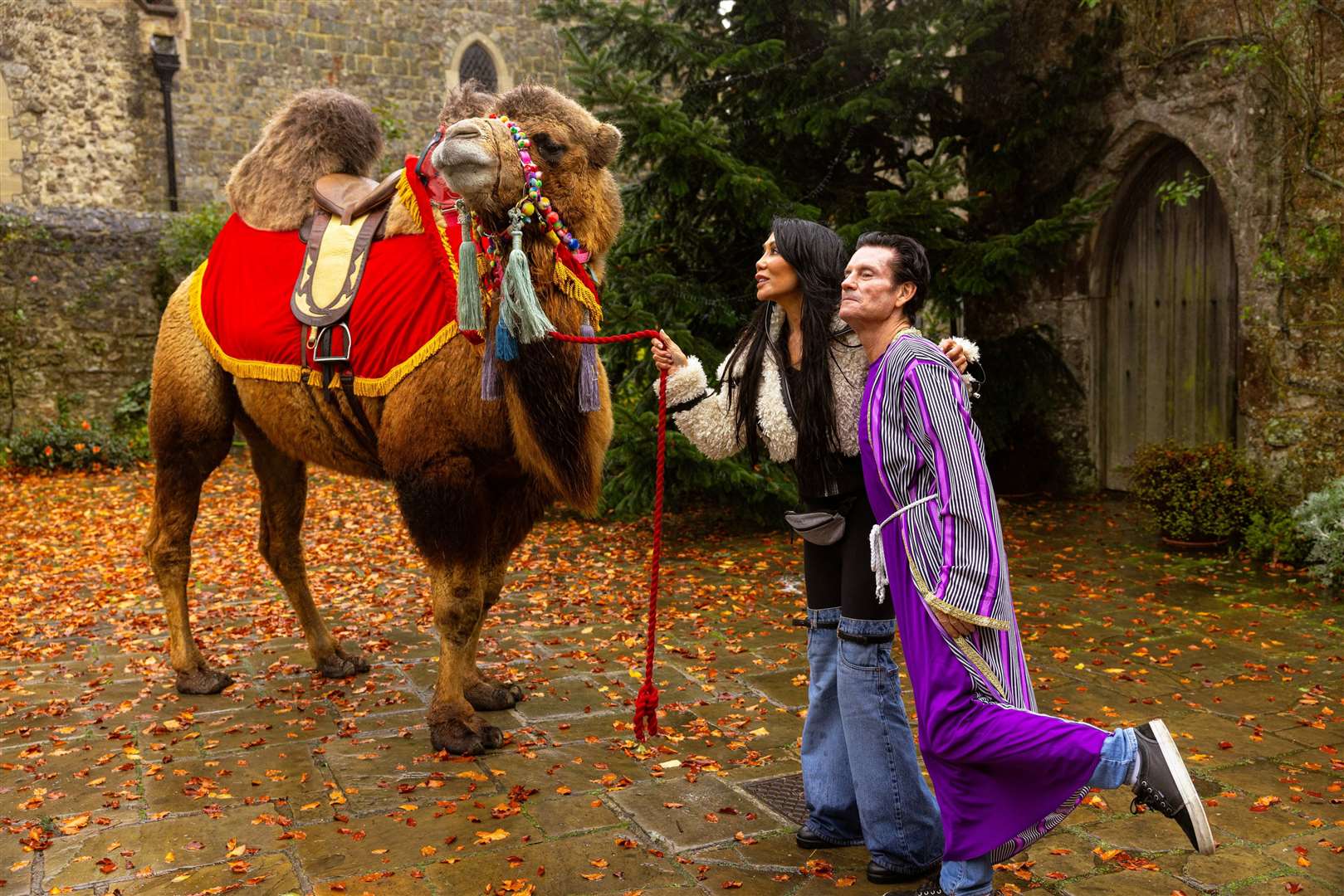 The nativity parade in the village of Lympne, near Hythe, will feature camels, sheep and donkeys. Picture: Barret Kaplan