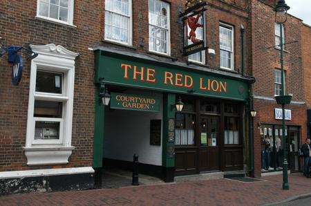 The Red Lion in Sittingbourne High Street