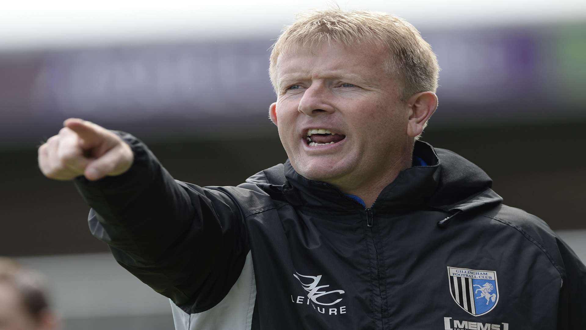 Gillingham head coach Ady Pennock Picture: Ady Kerry