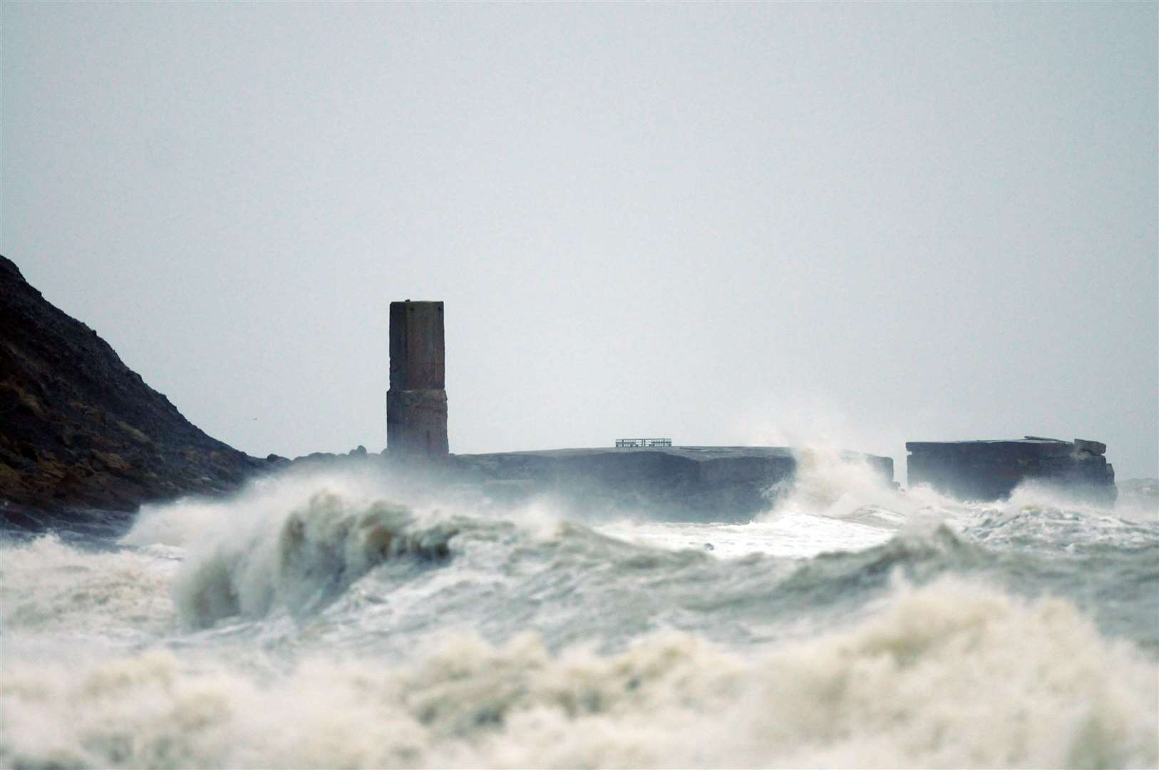 Windy conditions are expected to bring large waves. Library image