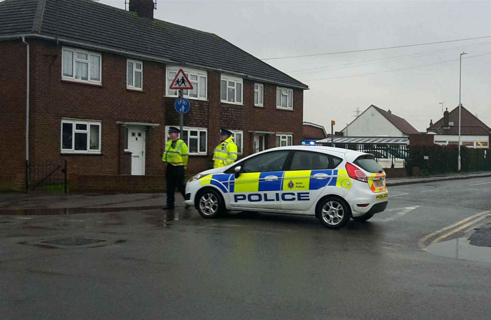Police have closed Hope Street in Sheerness, heading towards New Road, from the junction of Broad Street