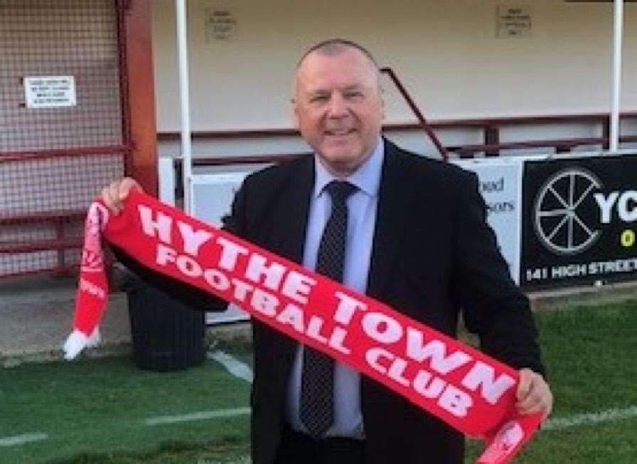 Hythe Town chairman Gary Johnson. Picture: Hythe Town FC