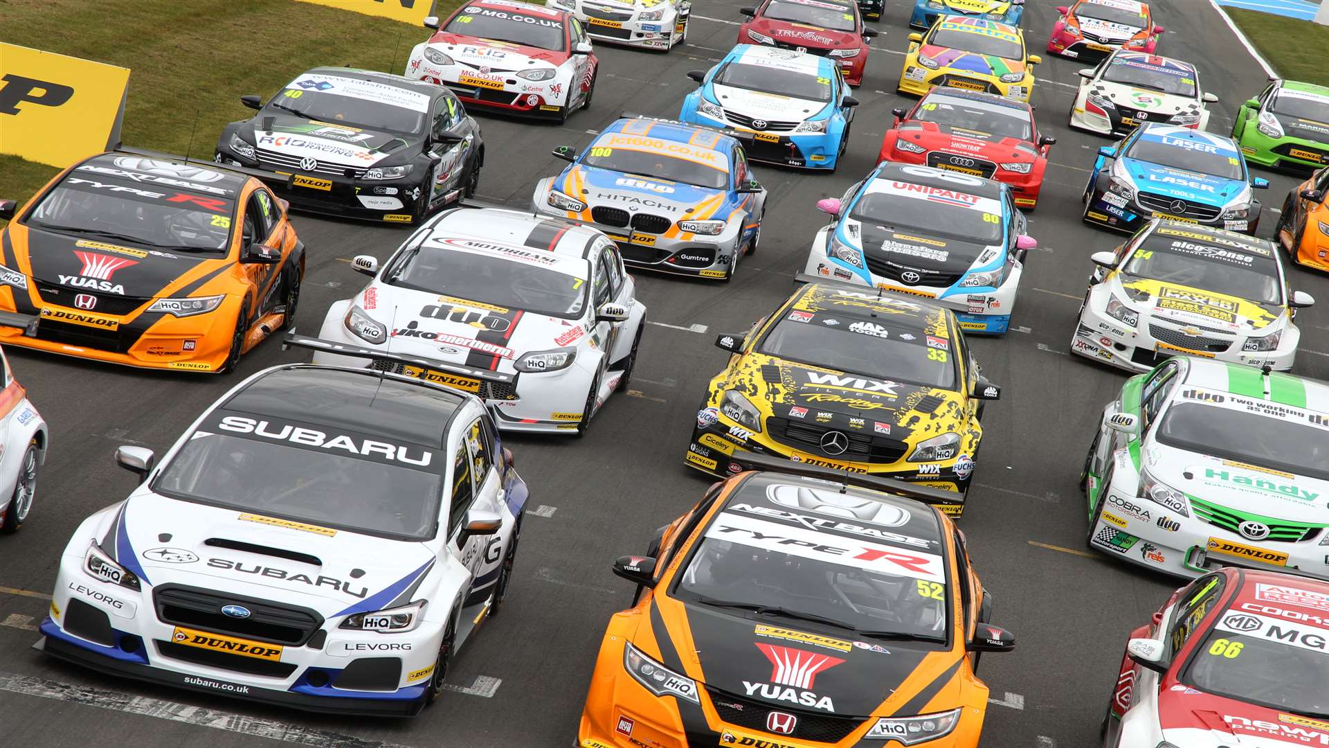 A bumper British Touring Car Championship grid will blast off at Brands