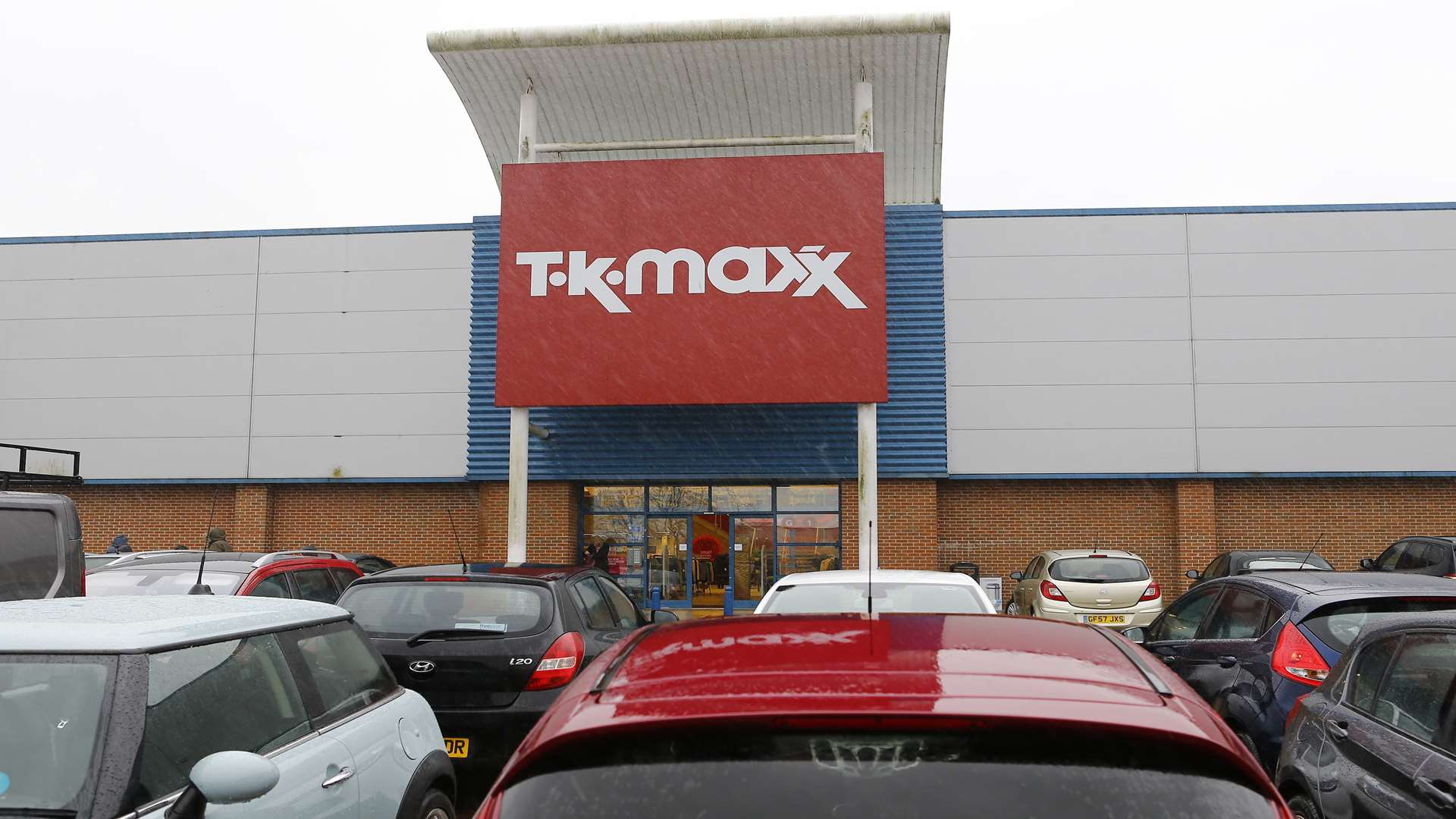 TK Maxx is one of the shops on the Ashford Retail Park