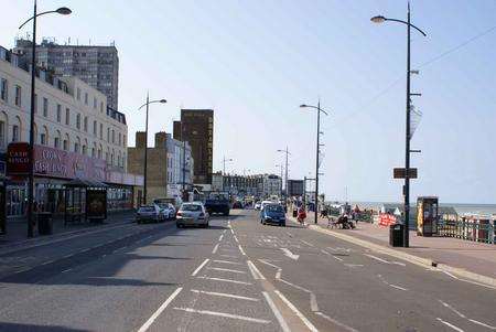 Margate seafront before planned revamp