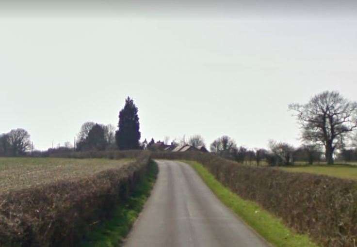 Cheeseman's Green Lane in Kingsnorth. Picture: Google Street View