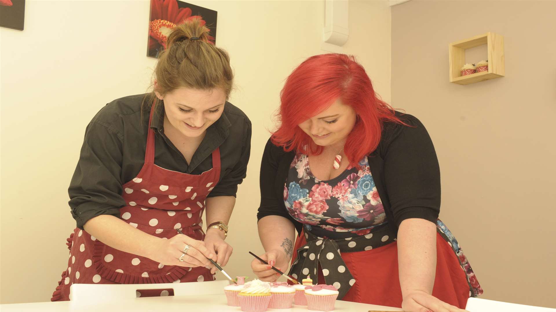 Britt Whyatt gave reporter Rachel O'Donoghue a masterclass in the art of baking