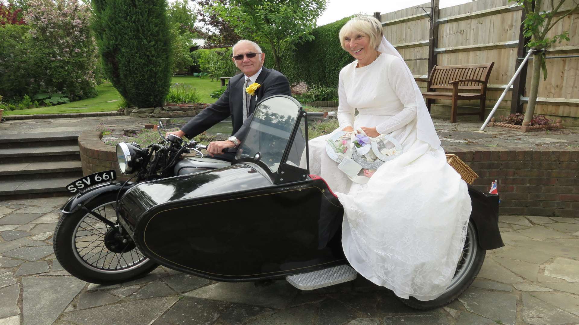 Valerie and Trevor Archer celebrate their Golden Wedding Anniversary.