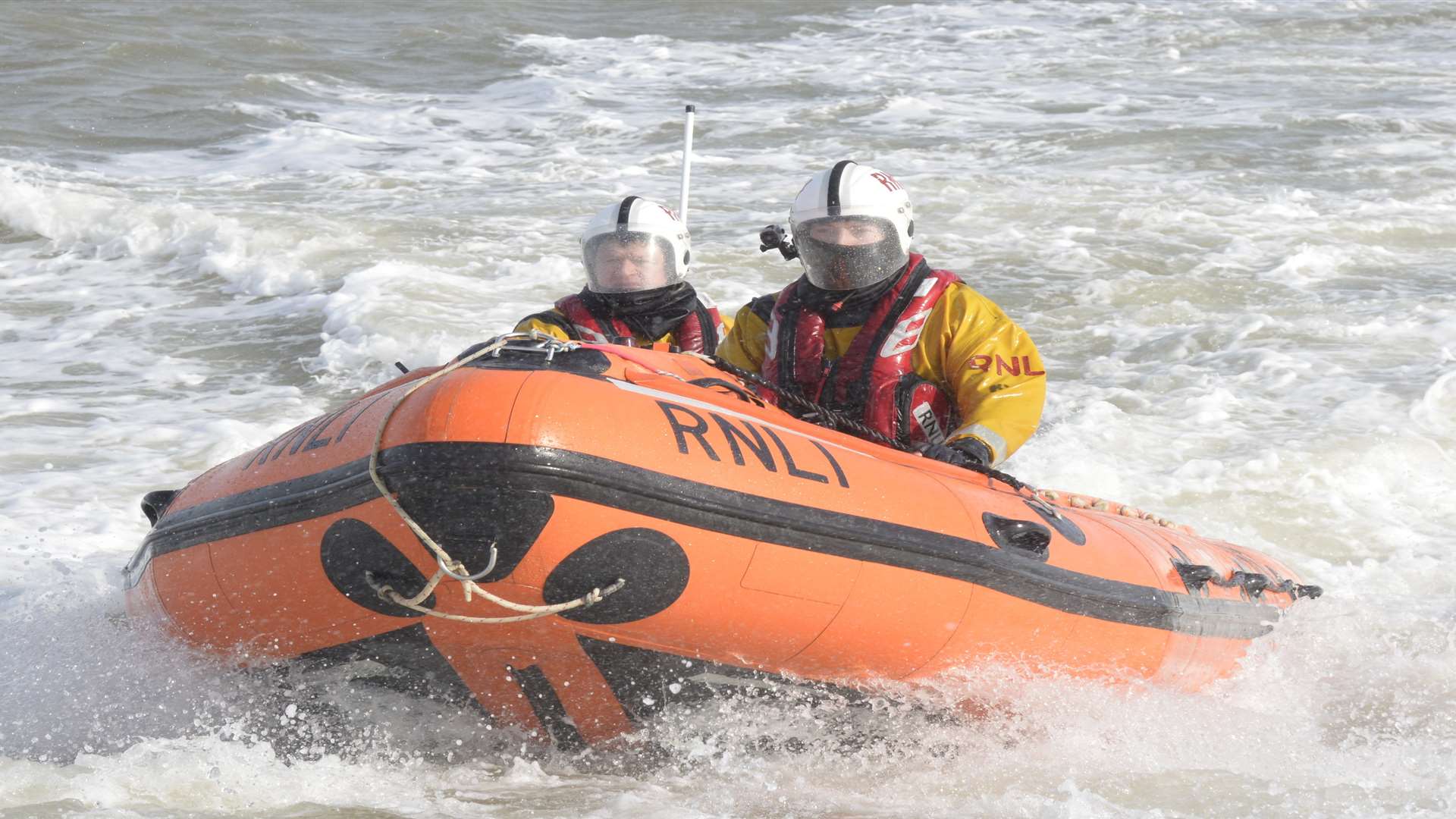 Gravesend RNLI was deployed to look for a person in distress.