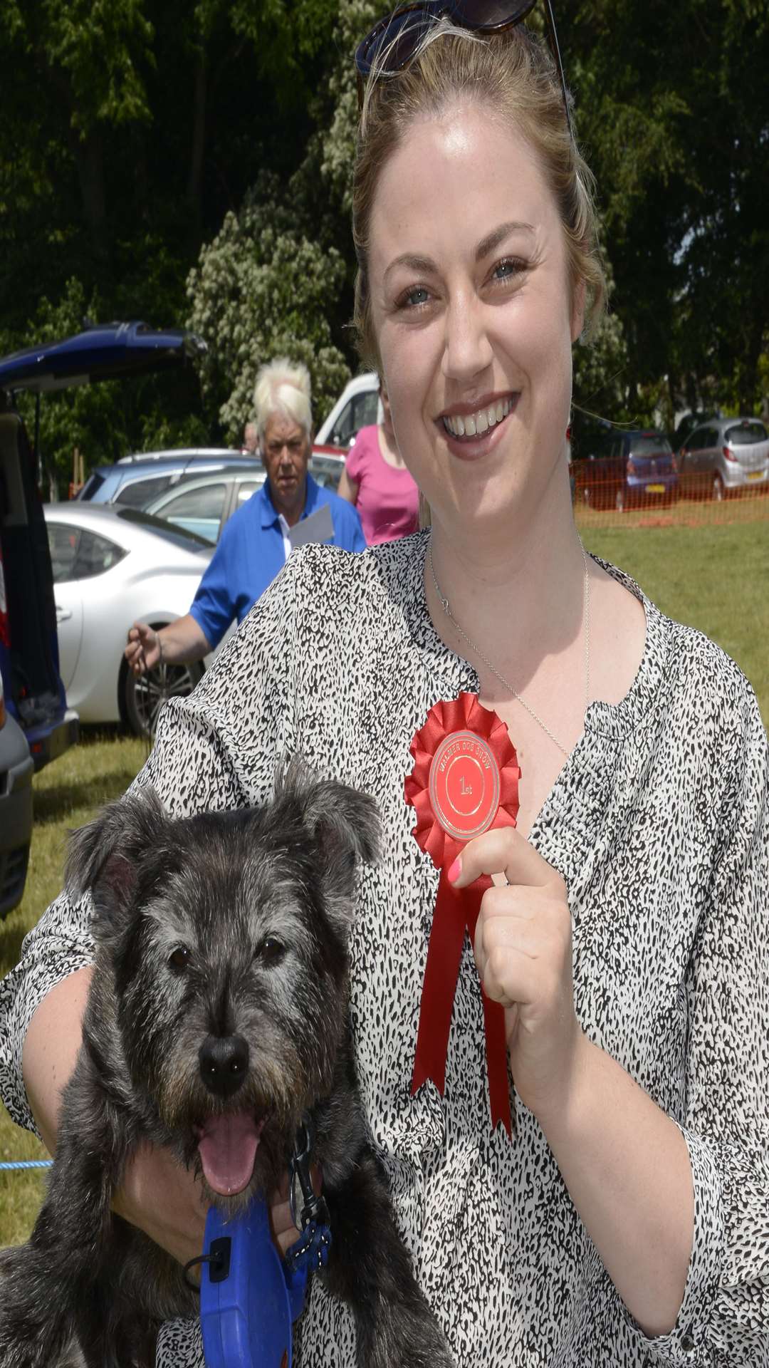 A first for Piwi and Meg Coates in the Pedigree Puppy class