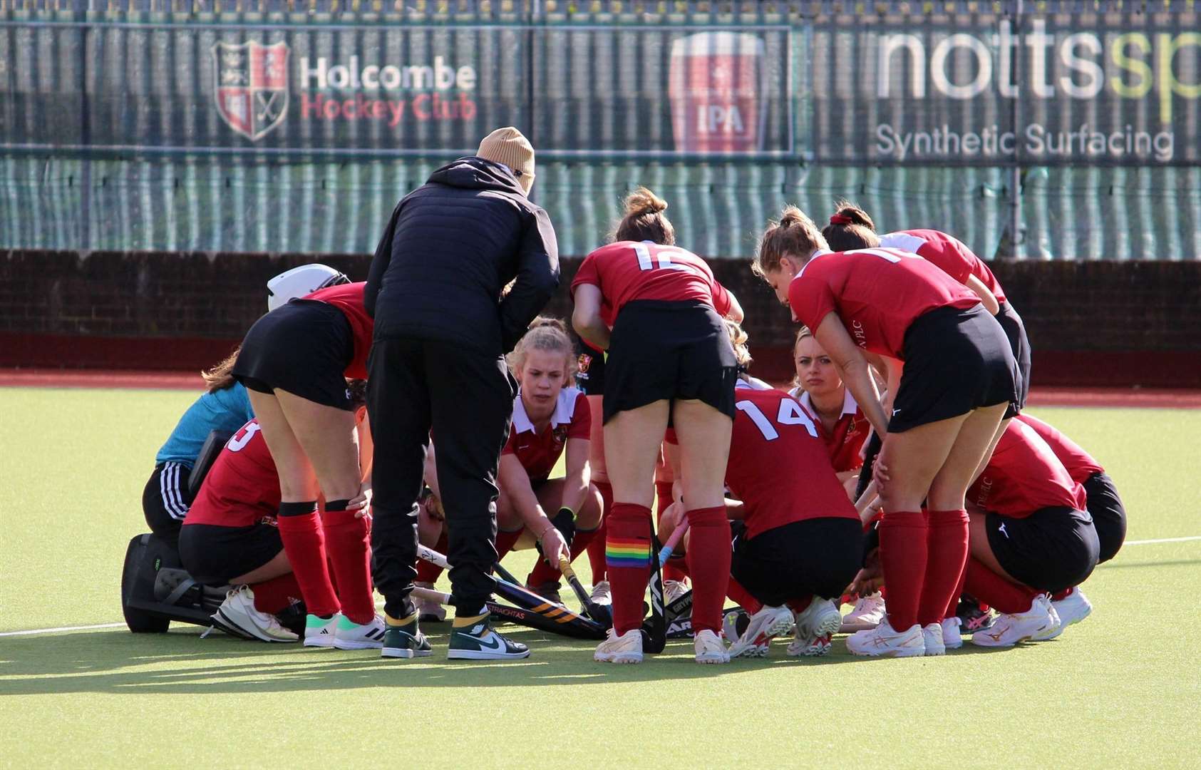 Holcombe Women are closing in on promotion back to the Premier Division after beating Barnes on Saturday Picture: Jon Goodall