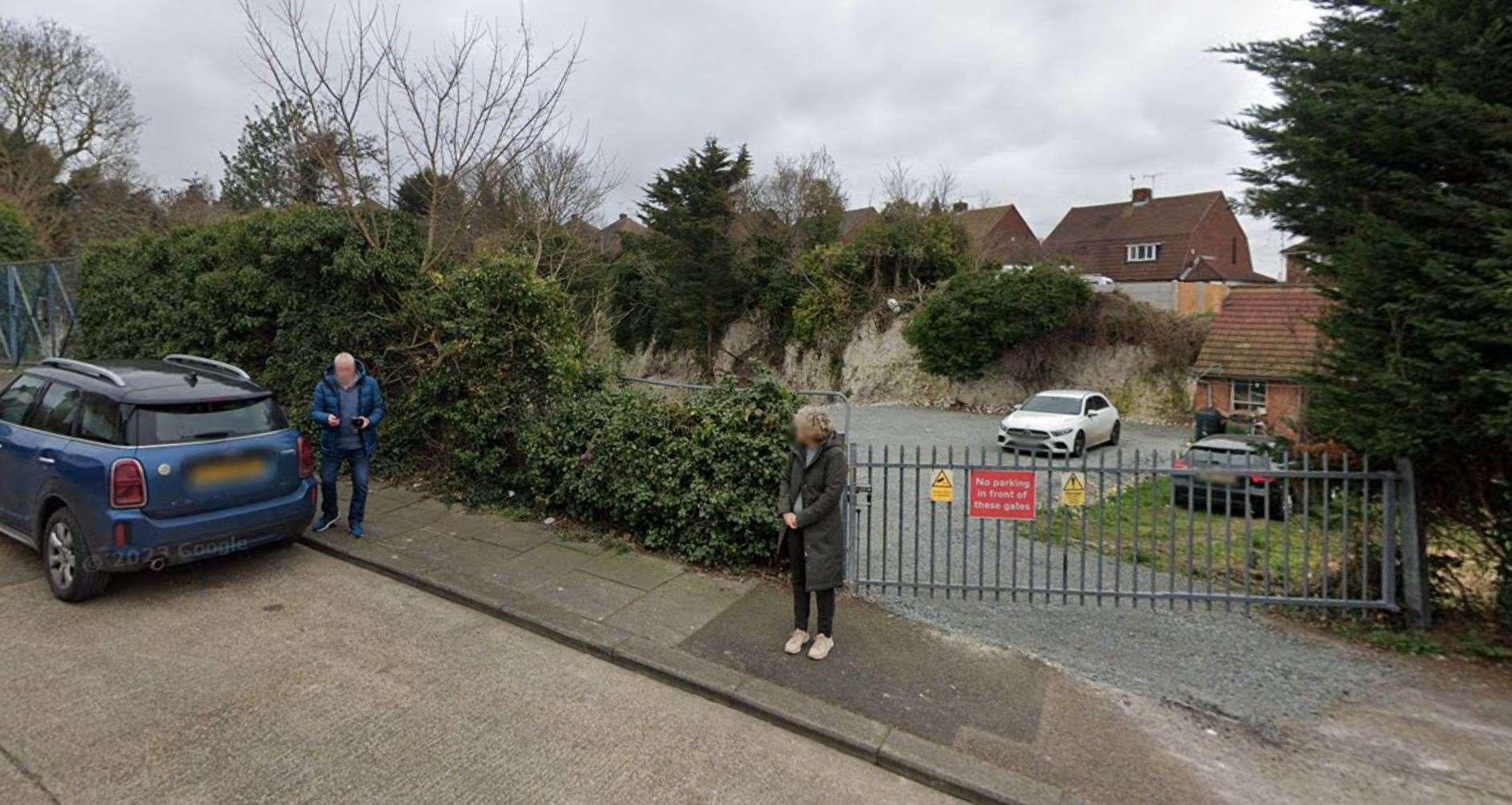 The disused quarry in Strood which is earmarked for development. Picture: Google Streetview