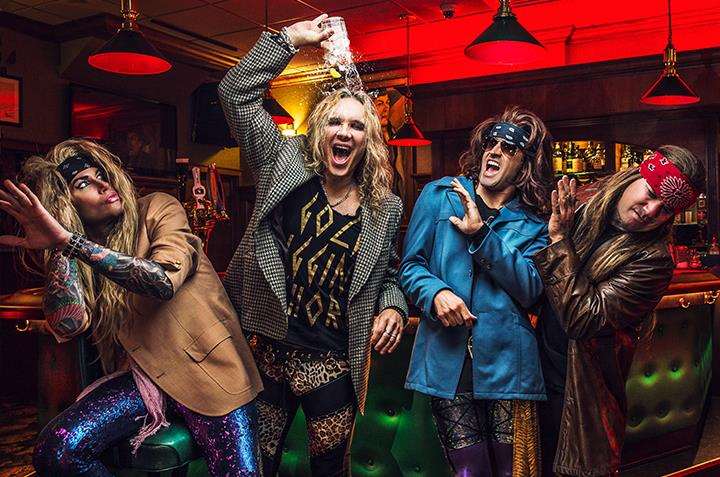 Riotous rockers Steel Panther