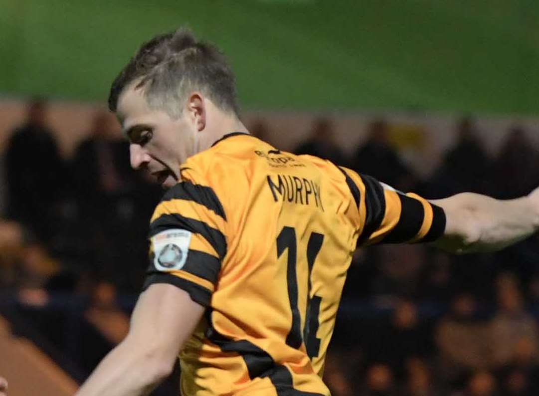 Maidstone winger Tom Murphy Picture: Barry Goodwin