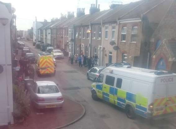 The fight broke out in Brockley Road. Picture: Ben Cooper