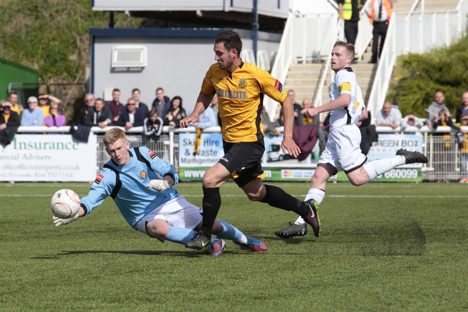 Jay May was Maidstone's leading scorer in their title season with 24 goals