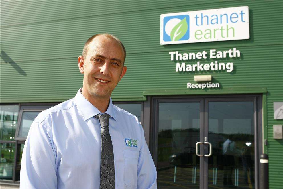 Richard Bonnell who completed an apprenticeship in 1998 and now works at Thanet Earth as engineering manager