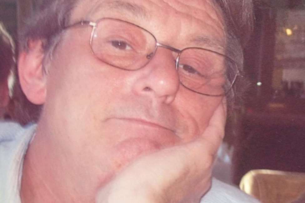 Andrew Perry, who died after his car was found at the bottom of cliffs at Kingsdown