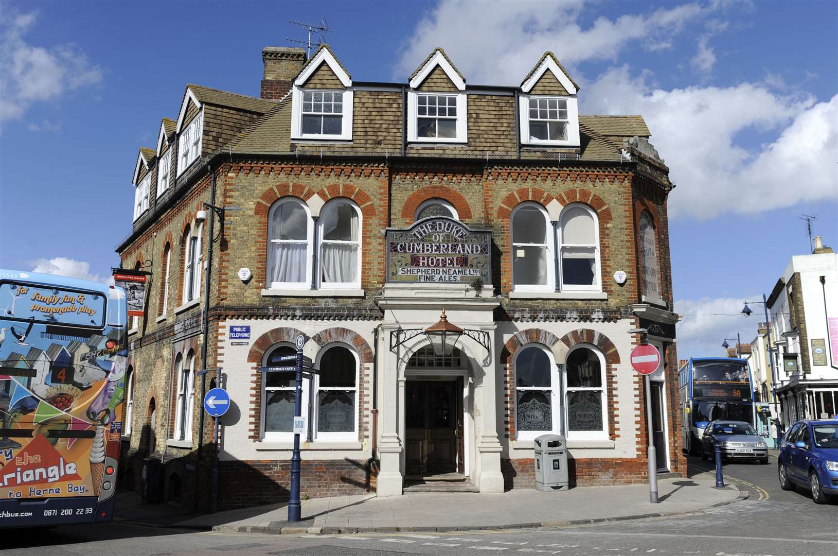 Bosses at brewery giant Shepherd Neame have tabled plans to revamp the popular Duke of Cumberland in Whitstable High Street. Picture: Tony Flashman