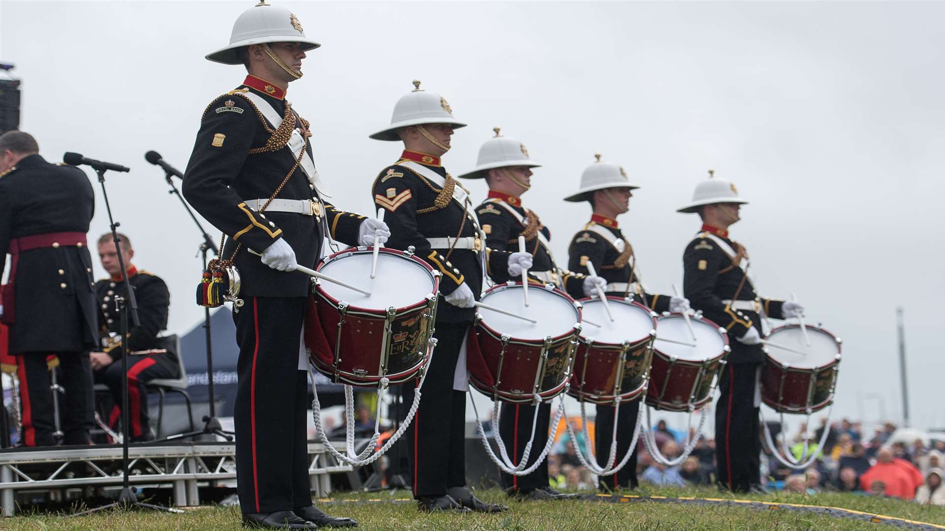 The Marines on the Green concert at Walmer last year with the Royal Marines (Porsmouth Band)